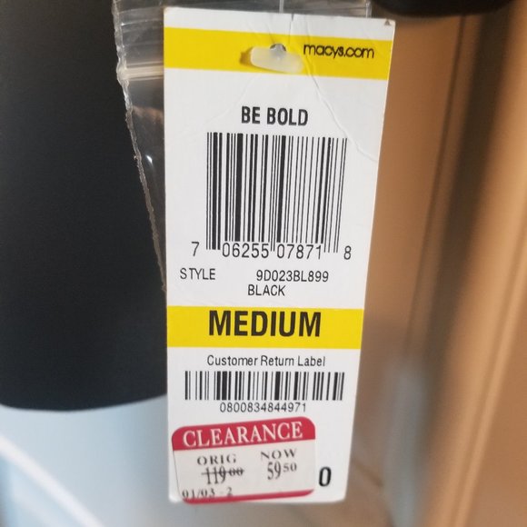 Black INC Military Style Coat New with Tags - Picture 4 of 7